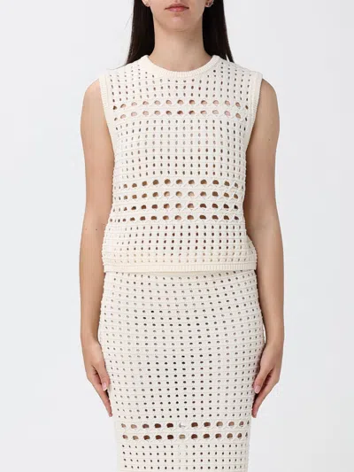 Liu •jo Sweater Woman Liu Jo In White