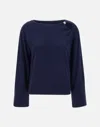 Liu •jo Liu Jo Blue Wool Cashmere Sweater
