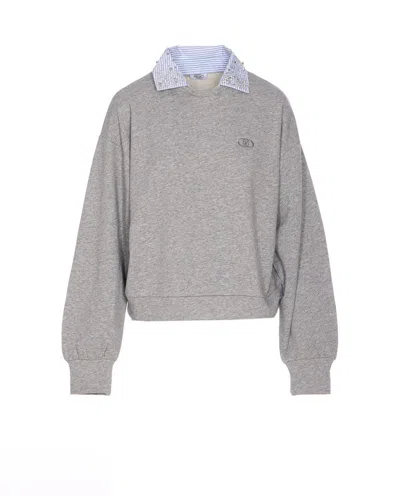 Liu •jo Liu Jo Sweaters In Gray