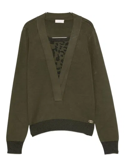 Liu •jo Liu Jo Sweaters In Green