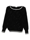 Liu •jo Liu Jo Sweaters In Black