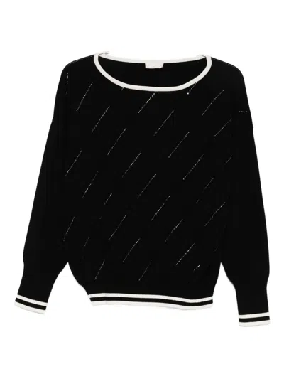 Liu •jo Liu Jo Sweaters In Black