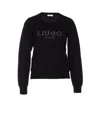 Liu •jo Liu Jo Sweaters In Black