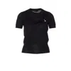 Liu •jo Short Sleeves Sweater In Black