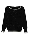 Liu •jo Liu Jo Sweaters Black In Black