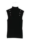 Liu •jo High-neck Crystal-embellished Top In Black