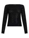 Liu •jo Jumper With Sequins In Black