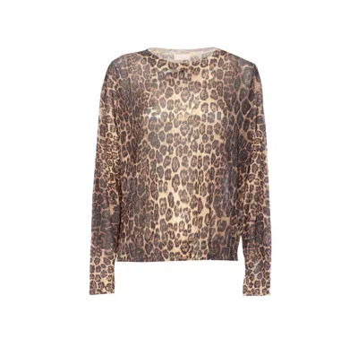 Liu •jo Liu Jo Sweaters In Brown