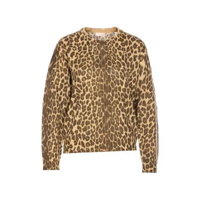Liu •jo Muticolor Sweater In Animal Print