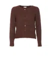 Liu •jo Cardigan Liu Jo Woman Color Brown In Brown