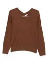 Liu •jo Liu Jo Sweaters In Burgundy