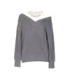 Liu •jo Sweatshirt Liu Jo Woman Color Grey In Gray