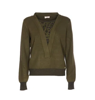 Liu •jo Liu Jo Sweaters In Burgundy