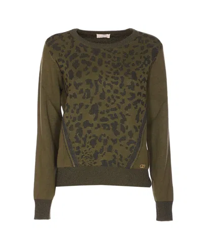 Liu •jo Liu Jo Sweaters In Green