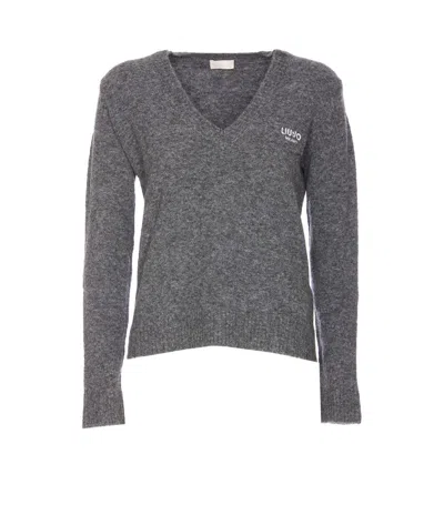 Liu •jo Liu Jo Sweaters In Grey