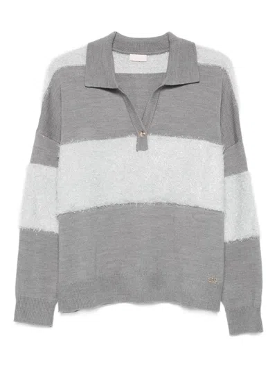 Liu •jo Liu Jo Sweaters Grey In Gray
