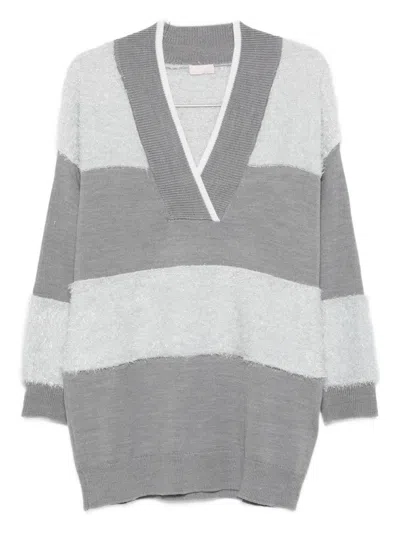 Liu •jo Liu Jo Sweaters Grey In Gray