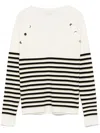 Liu •jo Striped Sweater In Multicolour