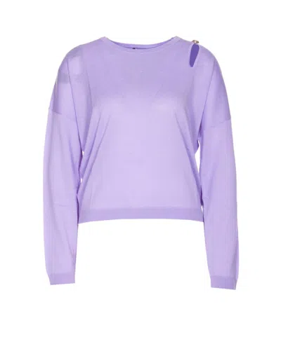 Liu •jo Liu Jo Sweaters In Purple