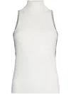 Liu •jo Liu Jo White Knit Gilet In White