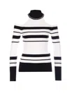 Liu •jo Liu Jo Ribbed Cold-shoulder Sweater With Embellished Neckline In White