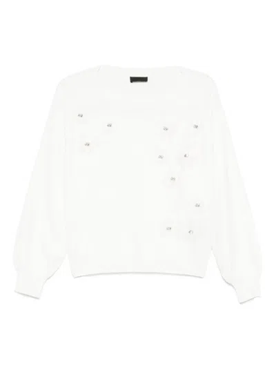 Liu •jo Liu Jo Sweaters In White