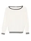 Liu •jo Liu Jo Sweaters In White