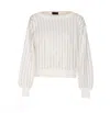 Liu •jo Sweater Liu Jo Woman Color White In White