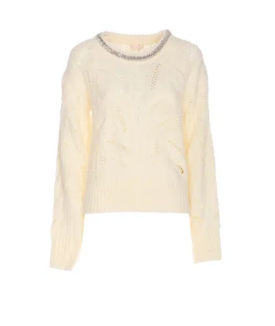 Liu •jo Liu Jo Sweaters In White
