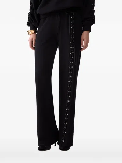 Liu •jo Sweatpants With Laces In Black