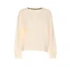 Liu •jo Ribbed Crewneck Knitwear Studs