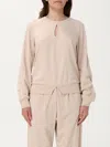 Liu •jo Sweatshirt Liu Jo Woman Color Beige In ベージュ