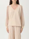 Liu •jo Sweatshirt Liu Jo Woman Color Beige