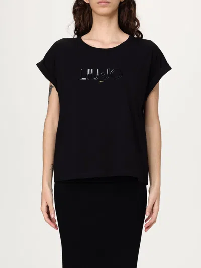 Liu •jo T-shirt Liu Jo Woman Color Black In ブラック