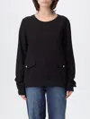 Liu •jo Sweatshirt Liu Jo Woman Color Black In Black