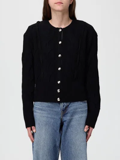 LIU •JO SWEATSHIRT LIU JO WOMAN COLOR BLACK,H52667002