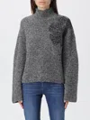 Liu •jo Sweatshirt Liu Jo Woman Color Black In Multi