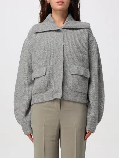 LIU •JO SWEATER LIU JO WOMAN COLOR GREY,H43877020