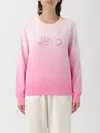 Liu •jo Sweatshirt Liu Jo Woman Color Pink In Pink