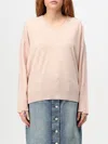 LIU •JO SWEATSHIRT LIU JO WOMAN COLOR PINK,G10226010