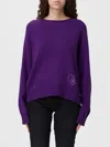 Liu •jo Sweatshirt Liu Jo Woman Color Violet In Pink