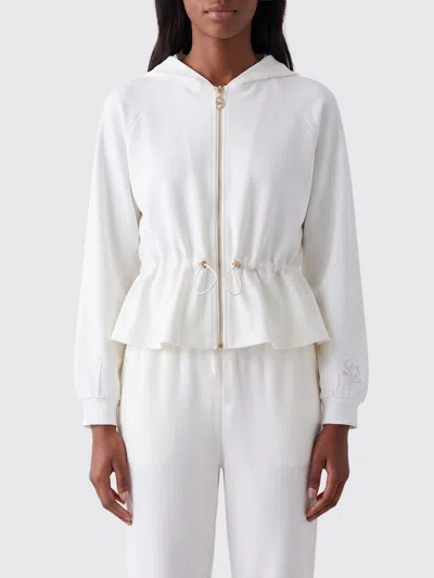 Liu •jo Sweatshirt Liu Jo Woman Color White In Multi