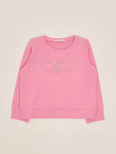 Liu •jo Kids' Sweatshirt Sweatshirt In Pink