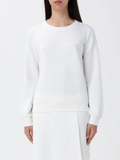 Liu •jo Sweatshirt Woman Liu Jo In White