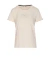 Liu •jo Crewneck Short Sleeves Round Neck Ribbed Cuffs