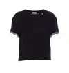 Liu •jo T-shirt Liu Jo Woman Color Black In Black