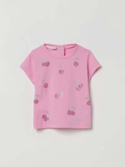 Liu •jo Babies' T-shirt Con Ciliegie Di Strass Liu Jo