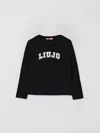 Liu •jo T-shirt Liu Jo Kids Color Black In Black