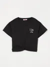 Liu •jo T-shirt Liu Jo Kinder Farbe Schwarz In Schwarz