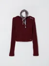 Liu •jo T-shirt Liu Jo Kids Color Burgundy In Burgundy